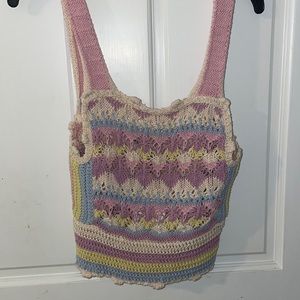 Colorful Zara Knit Top